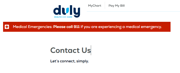 Contact Duly Health and Care